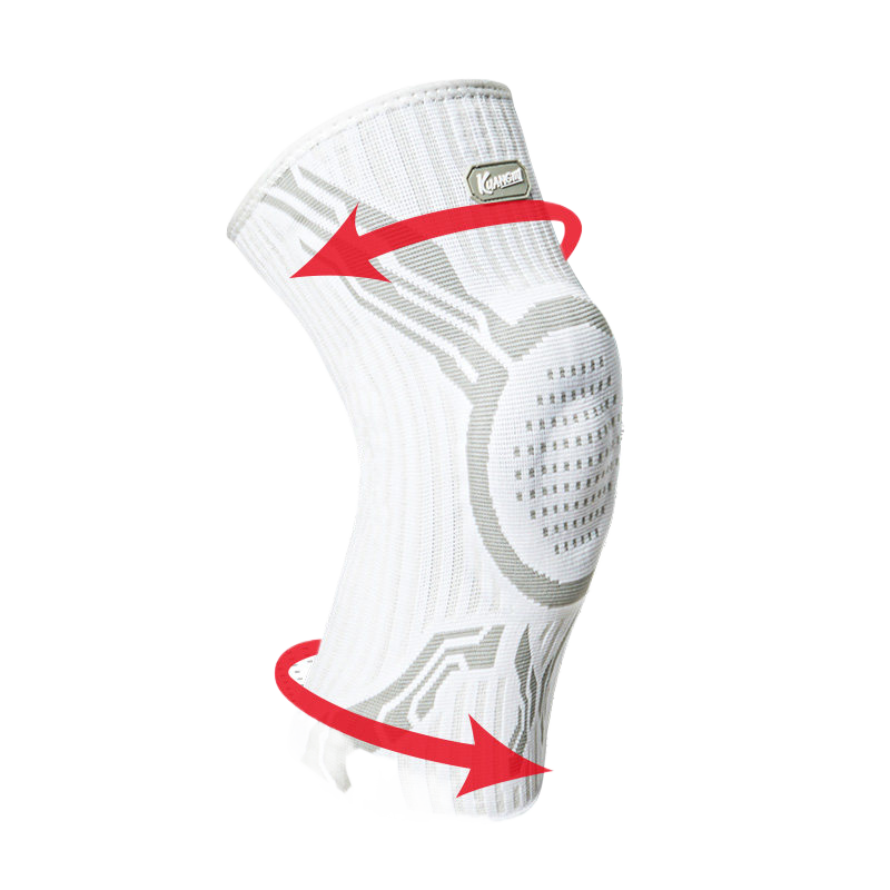 Professional Sports Knee Pads with Silicone Support