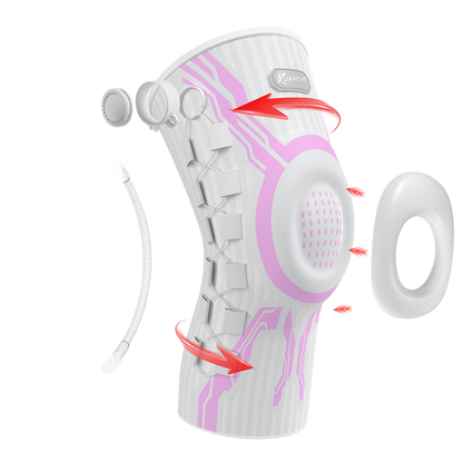 Professional Sports Knee Pads with Silicone Support
