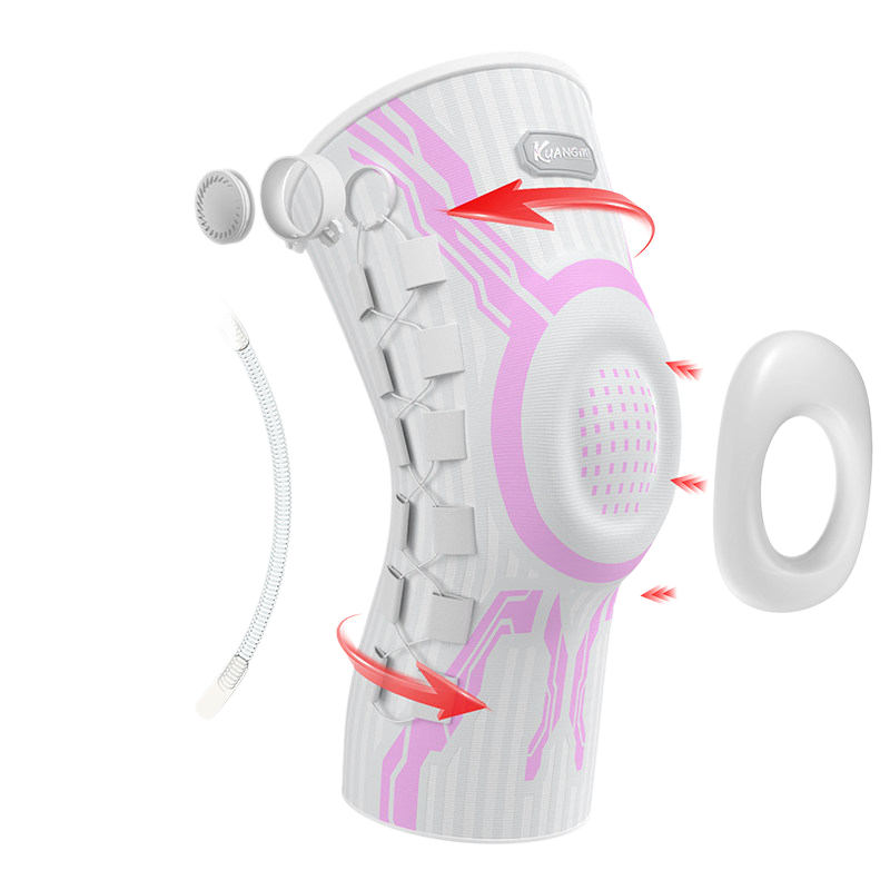 Professional Sports Knee Pads with Silicone Support