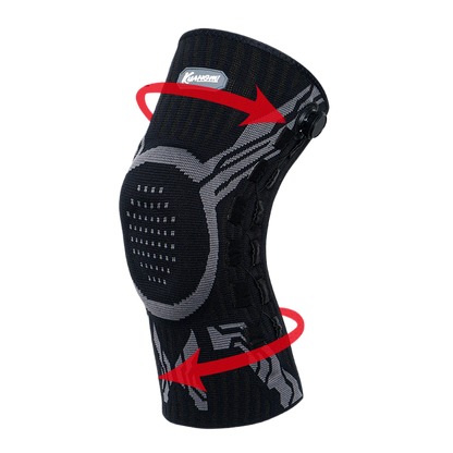 Professional Sports Knee Pads with Silicone Support