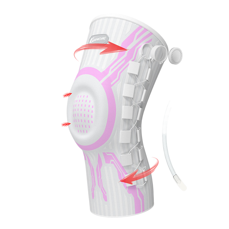 Professional Sports Knee Pads with Silicone Support