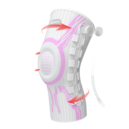 Professional Sports Knee Pads with Silicone Support