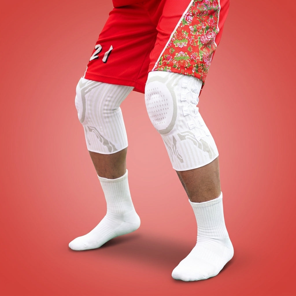 Professional Sports Knee Pads with Silicone Support